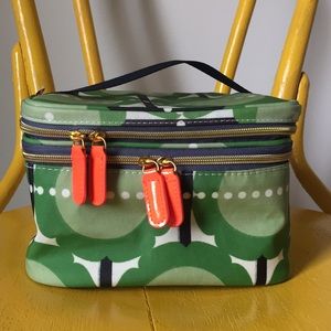orla kiely etc, make-up bag.